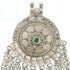 Qashqai circular pendant , silver alloy 17 x 9 cms - The Nomads Tent
